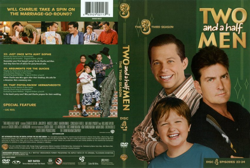 Two and a half Men Season 3 Disc 4