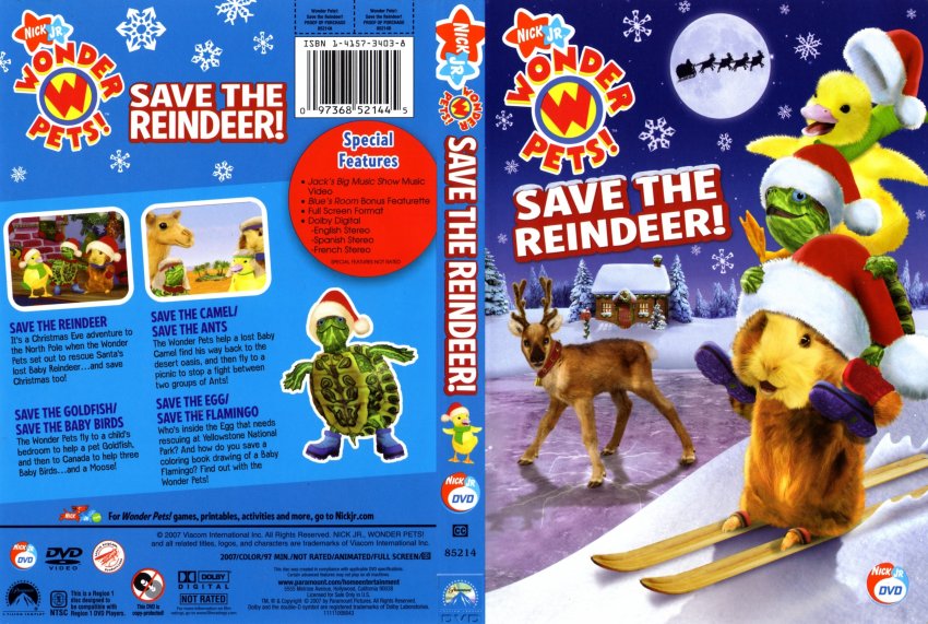 The Wonderpets Save the Reindeer! 