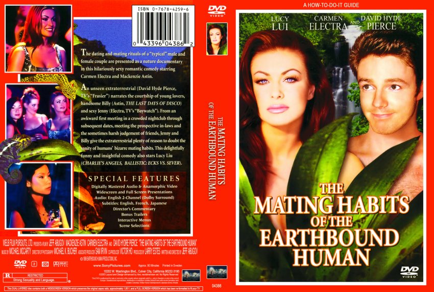 Mating Habits Of The Earthbound Human R1 Custom Movie Dvd Custom Covers 10mating Habits Of
