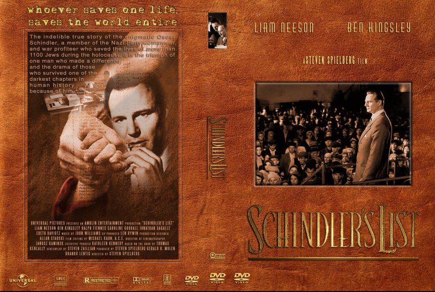 Schindler s list dvd