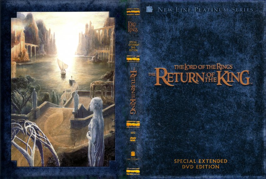 lord of the rings extended trilogy dvd cocer