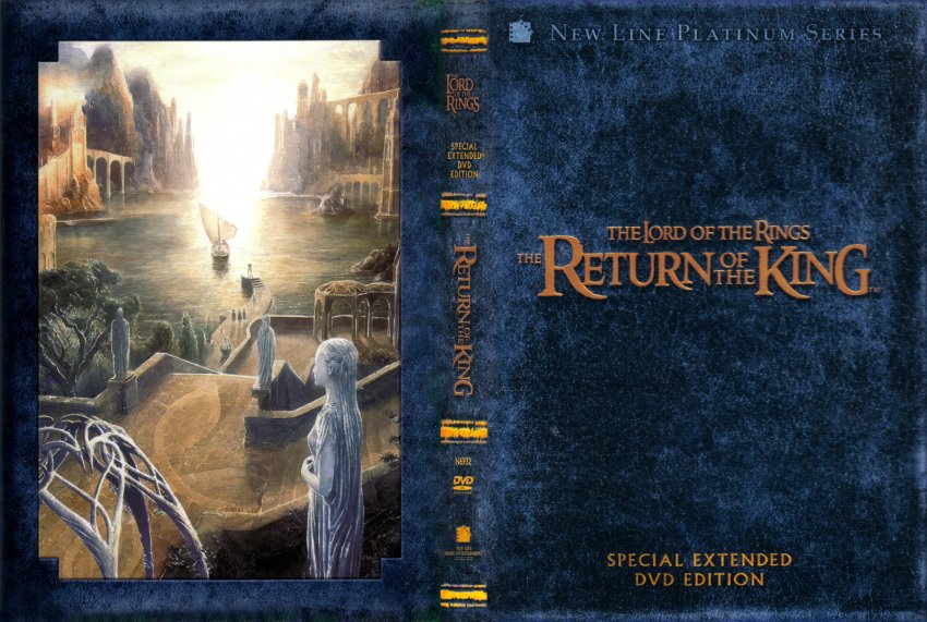 lord of the rings the return of the king dvd cover