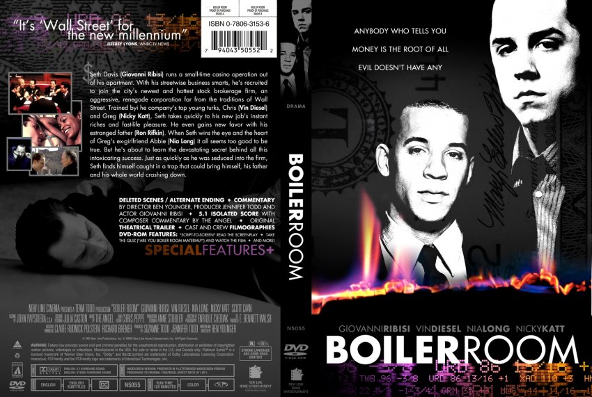 huwelijk Watt banjo Boiler Room - Movie DVD Custom Covers - 1241Boiler Room :: DVD Covers