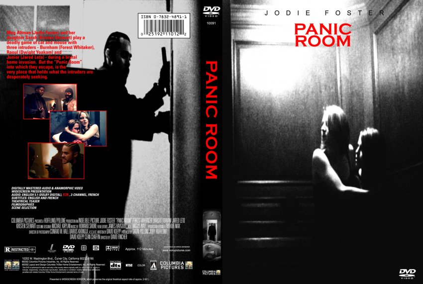 Panic Room - Movie DVD Custom Covers - 124Panic Room ...