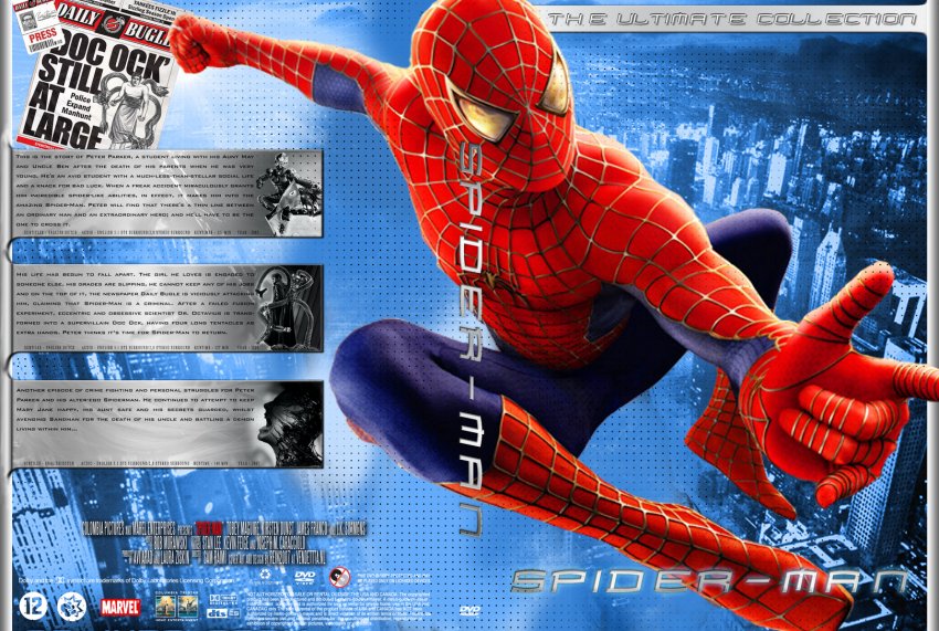 Spiderman Collection Box- Movie DVD Custom Covers - 13954Spiderman box r1db...