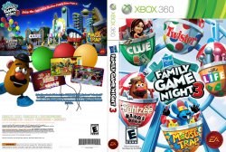 Hasbro Family Game Night 3 DVD NTSC Custom f