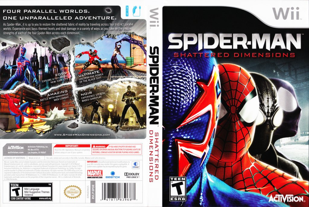  Spider-Man: Shattered Dimensions - Nintendo Wii