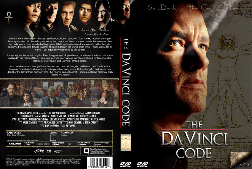 Da Vinci Code Dvd Cover