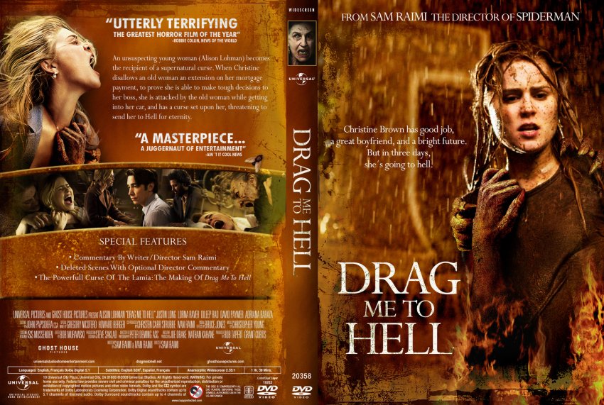 drag me to hell posters drag me to hell posters