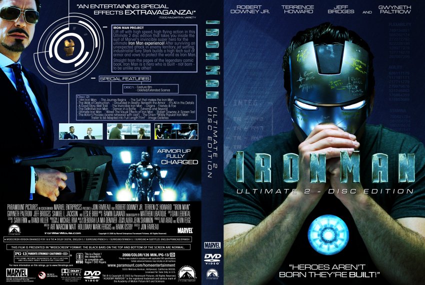 iron man ultimate-2-disc