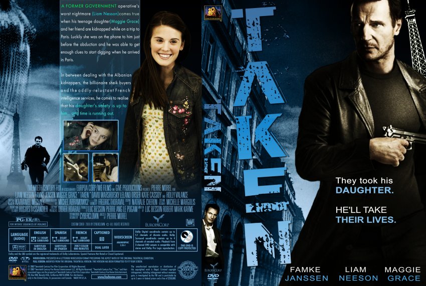 Taken custom-dvd-cover