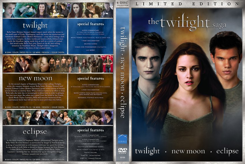 The Twilight Saga: Twilight - New Moon - Eclipse