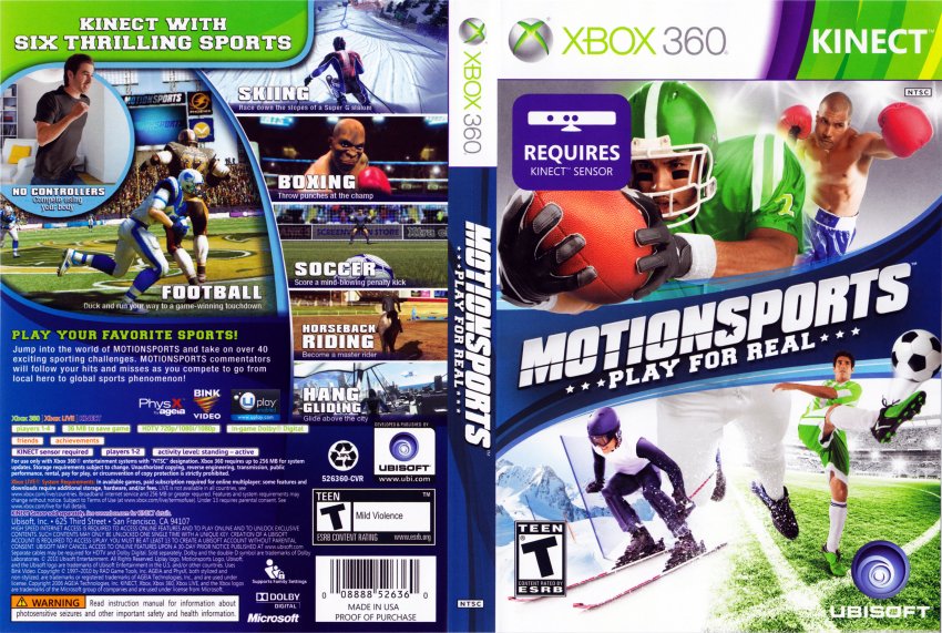 Motion Sports DVD NTSC f
