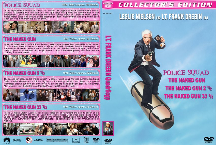 Police Squad / The Naked Gun 1, 2 1/2, 33 1/3