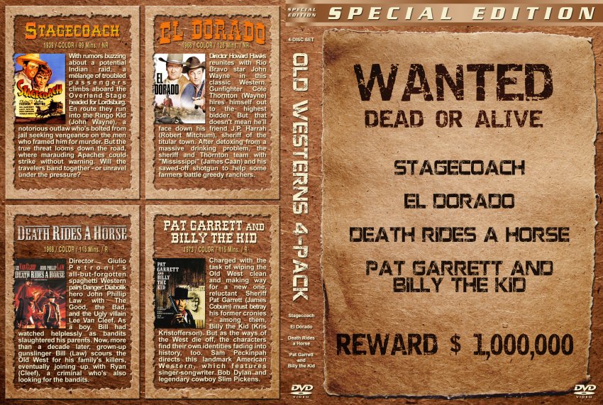 Old Westerns 4-Pack - Box Set