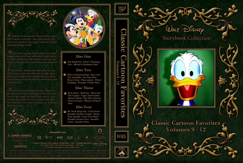 Classic Cartoon Favorites - Volumes 9 - 12