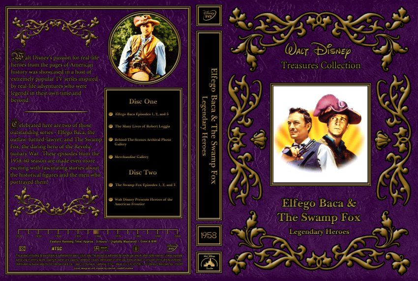 Elfego Baca And The Swamp Fox - Legenday Hereos