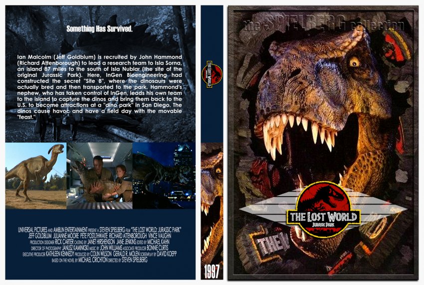 The Lost World Jurassic Park Dvd Cover 