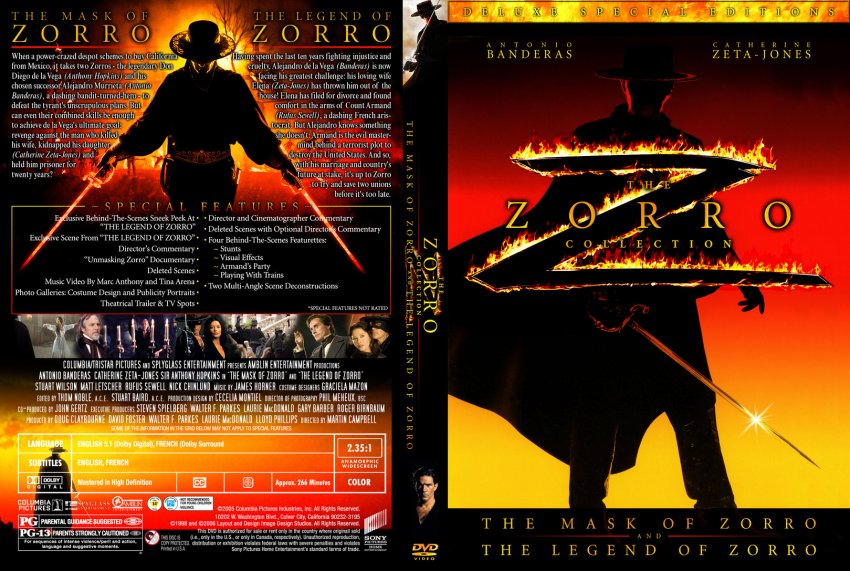 The Zorro Collection Combo