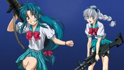 Full Metal Panic Fumoffu - Tv Series HTPC Background