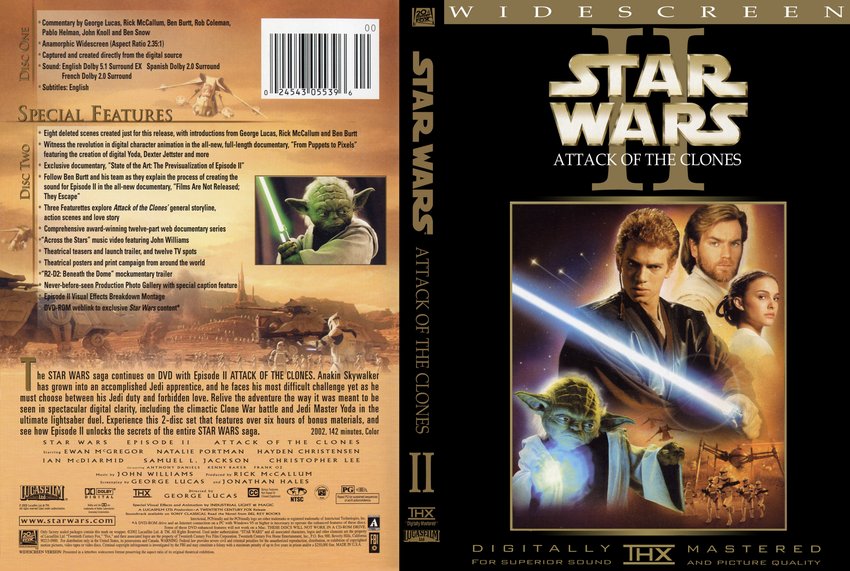 Star Wars - Attack Of The Clones