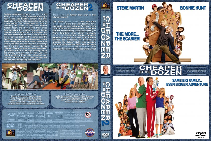 Cheaper By The Dozen Double Feature