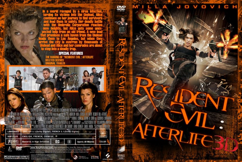 resident evil afterlife 3d