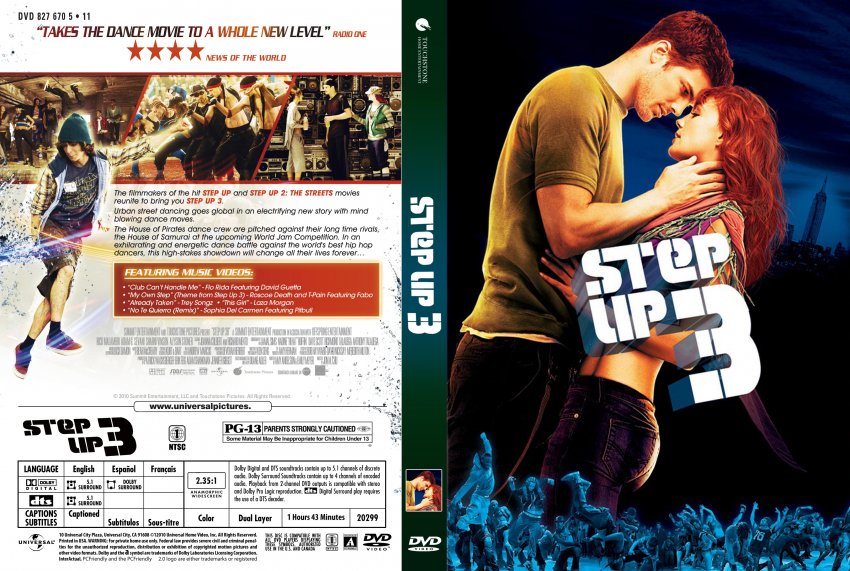 step up 3 dvd