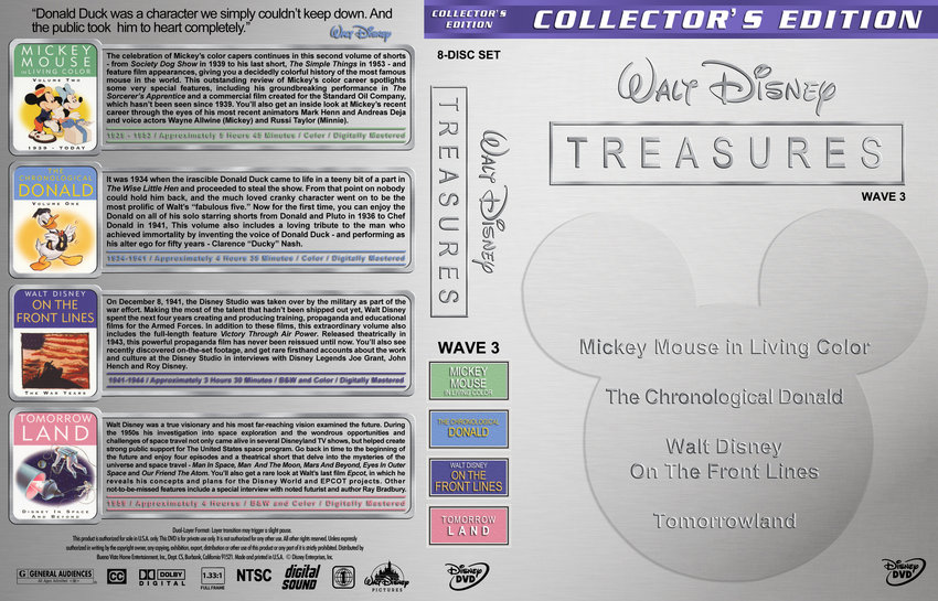 Walt Disney Treasures - Wave 3