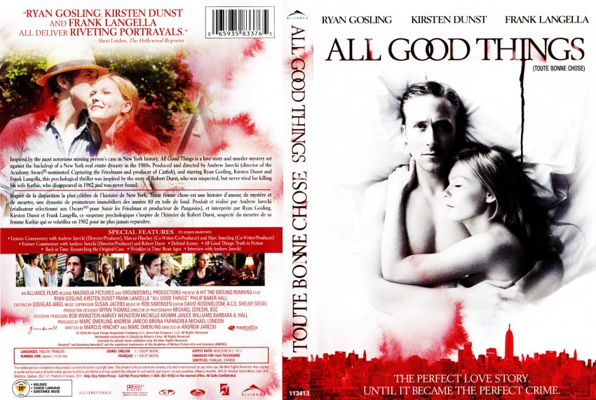 All Good Things - Toute Bonne Chose