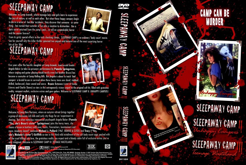 Sleepaway Camp 1,2,3