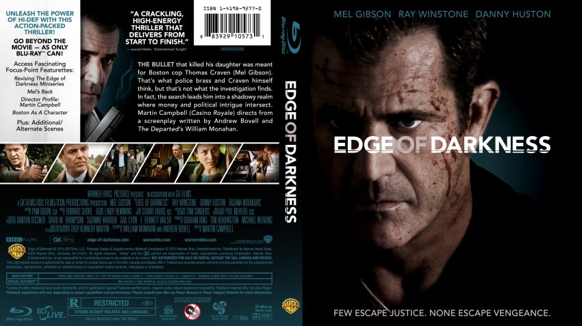 Edge Of Darkness - Movie Blu-Ray Custom Covers