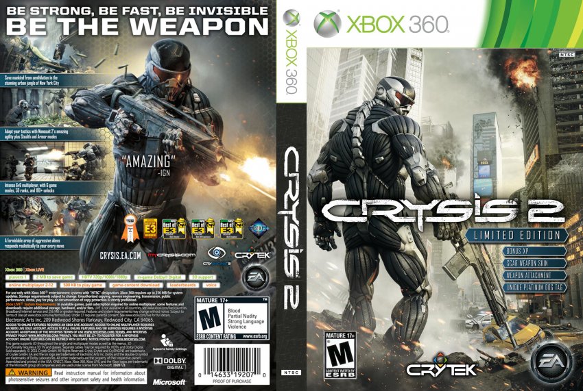 Jogo Crysis 2 - Xbox 360 - MeuGameUsado