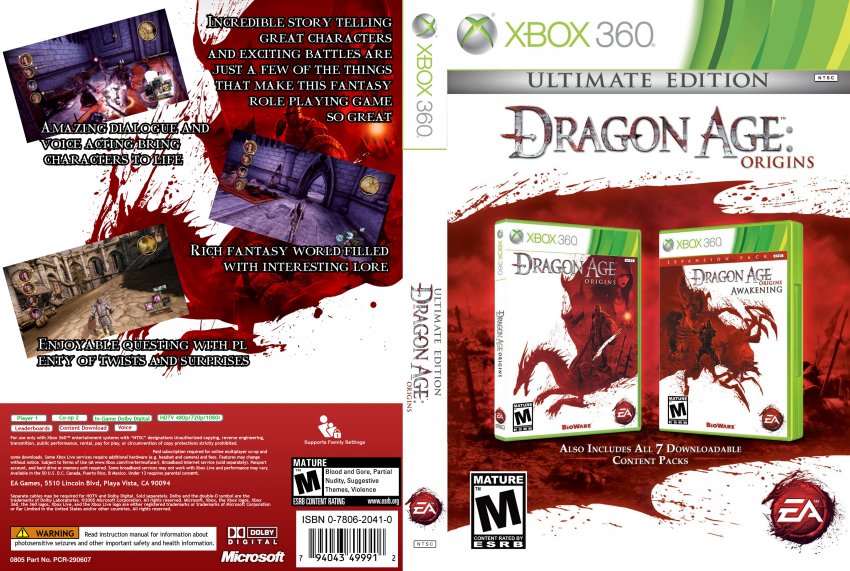 Dragon Age Origins: Ultimate Edition - Xbox 360