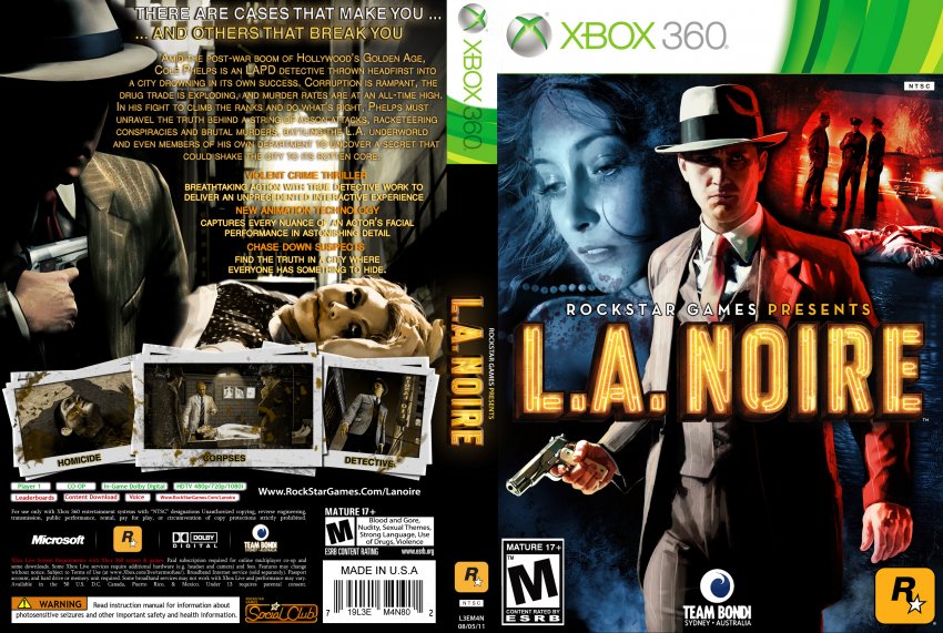 Купить Игру La Noire На Xbox One