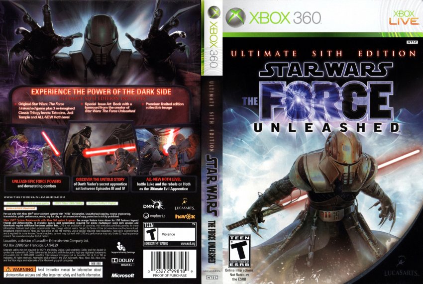 Star Wars The Force Unleashed (Ultimate Sith Edition)