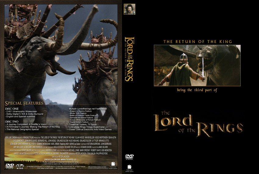 Lord of the Rings Return of the King Custom