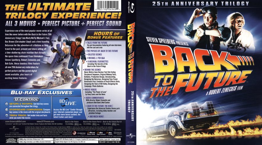 Back To The Future 25th Anniversary Trilogy