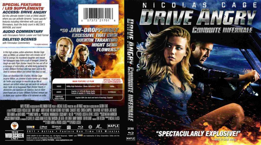 sticker on drive angry movie