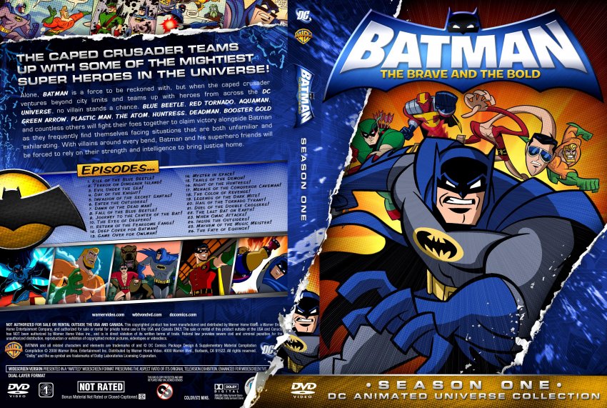 DC Animated Batman The Brave and the Bold Season 1