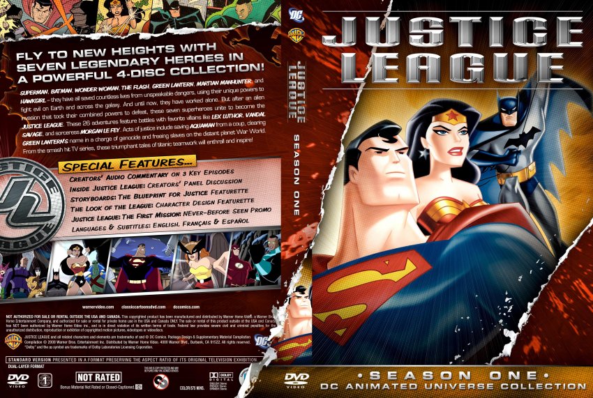 justice league animated series box set