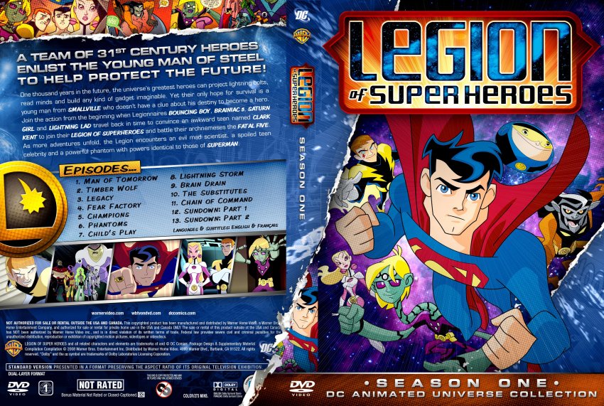 DC Animated Legion of Super Heroes Season 1