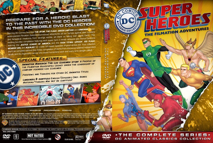 dc dvd box set