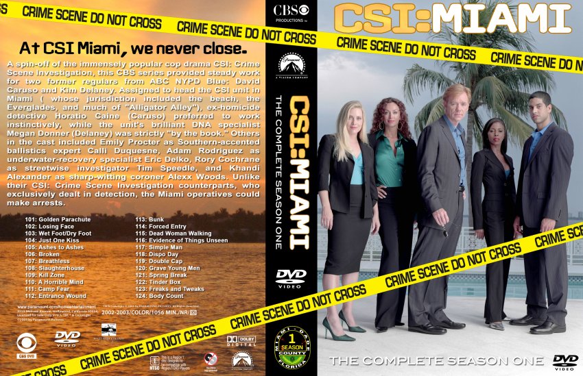 CSI: Miami - Season 1