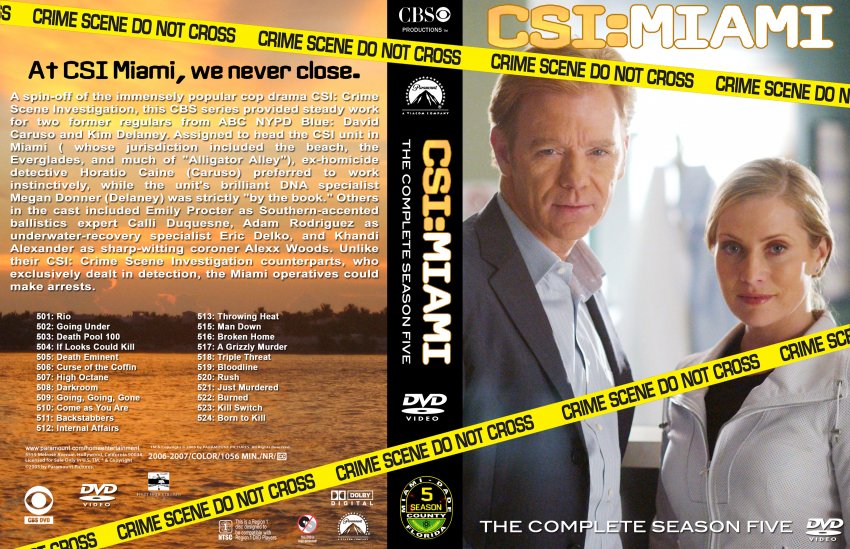 CSI: Miami - Season 5