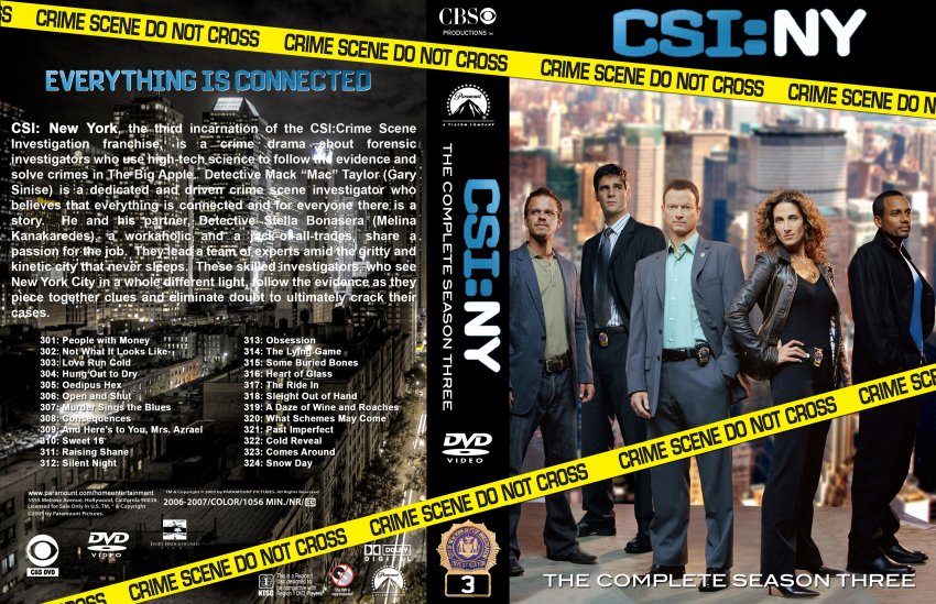 CSI: NY - Season 3