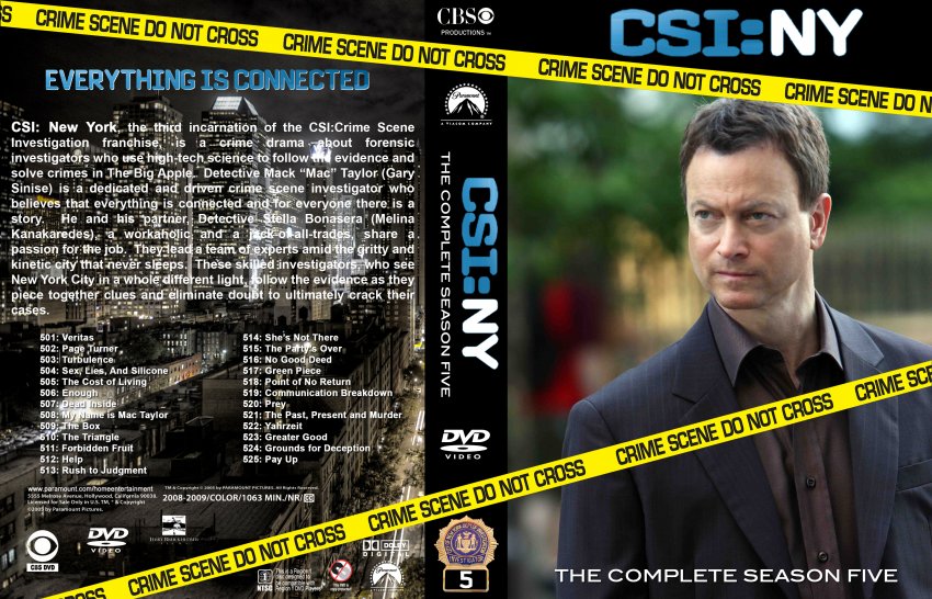 CSI: NY - Season 5