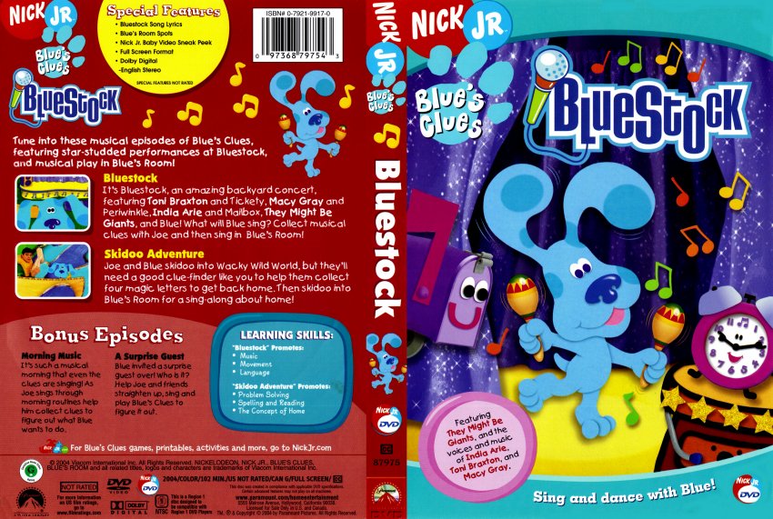 Blues Clues Bluestock