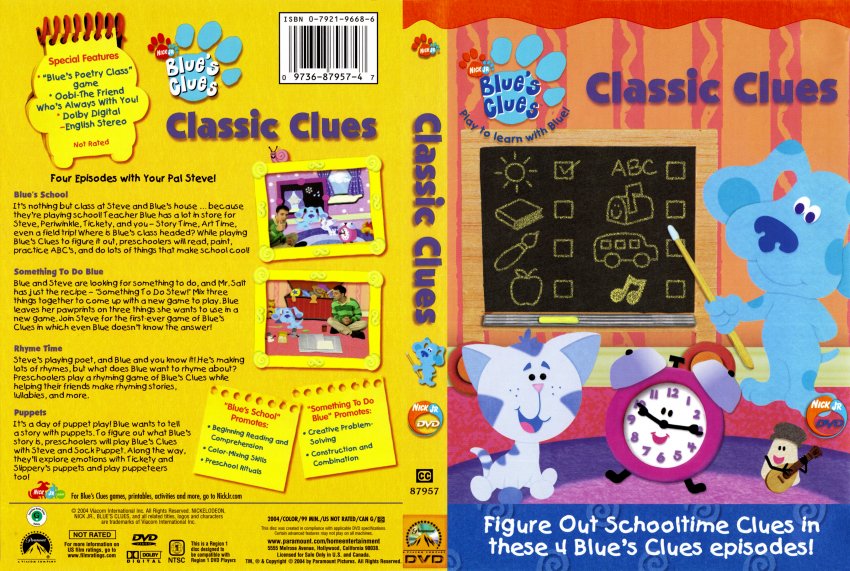 Blues Clues Classic Clues