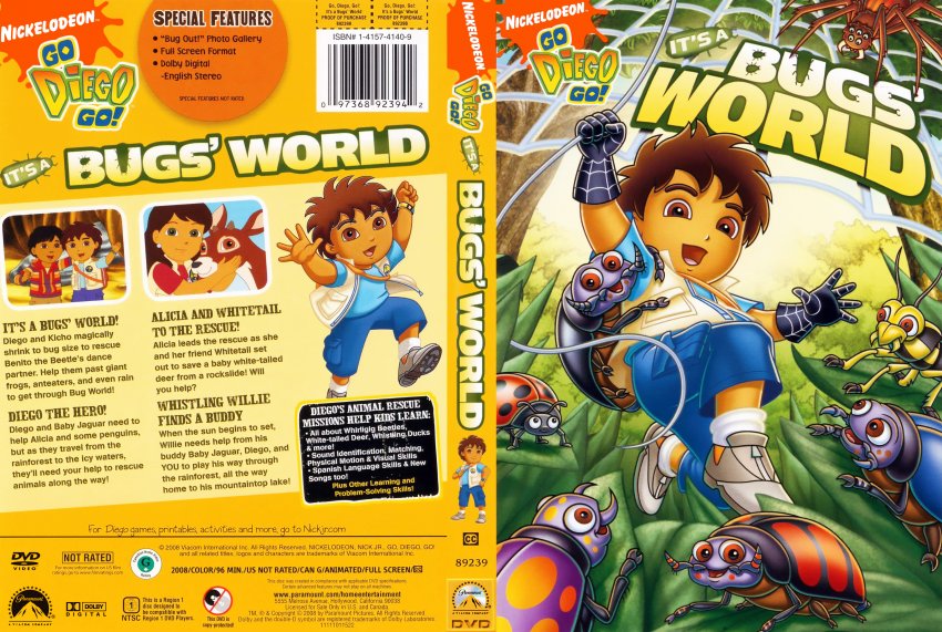 Go Diego Go - Its A Bugs World